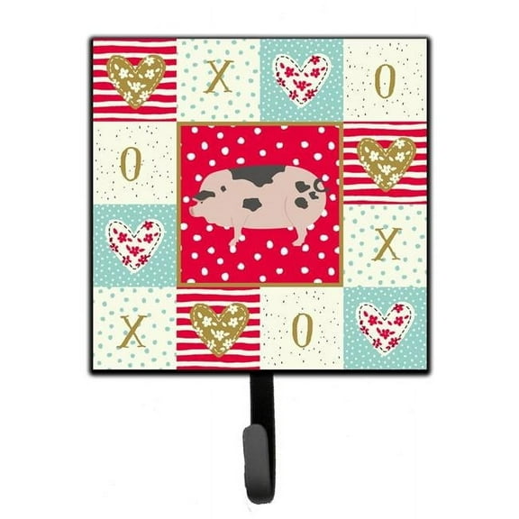 Gloucester Old Spot Pig Love Leash or Key Holder