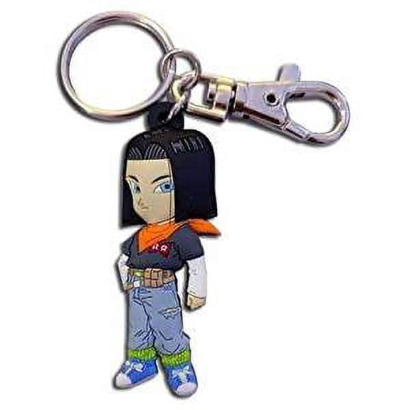 Dragon Ball Z- SD Android 17 PVC Keychain