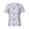 thumbnail image 3 of Naloa Bouquet and Lavender Flowers Men's T-Shirt Sport T-shirt Men's Basic Tee Casual Men's Shirt, Round Neck, Short Sleeves - XX-Large, 3 of 5