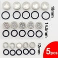 thumbnail image 2 of Suitable for Motorcycle upper pump master cylinder brake pump oil window mirror Sight Glass rubber gasket  18mm 14mm 12mm, 2 of 6