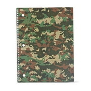 Pen + Gear Fashion Poly Notebook Wide Ruled 10.5 x 8 Inches, 80 Sheets College Ruled