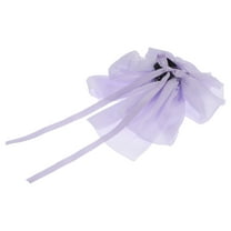 1 Pc Fashion Ribbon Bow Hairpin Hairdo Clip for Women 7.48"x4.72"x1.97" Purple