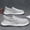 Grey, variant on Men'S Breathable Mesh Footwear for Summer, Ideal for Casual And Easy to Slip on