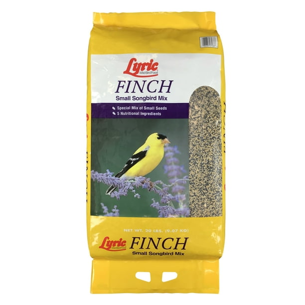 Lyric Finch Small Songbird Wild Bird Seed - 20 lb. - Walmart.com