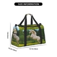 thumbnail image 3 of Fuzoiu Horse Rearing Up In The Field Print Travel Duffle Bag,Carry On Tote Bags,Duffel Bag,Sport Gym Bag, Hospital Bag for Labor and Delivery, Overnight Bag,Luggage Bag, 3 of 7