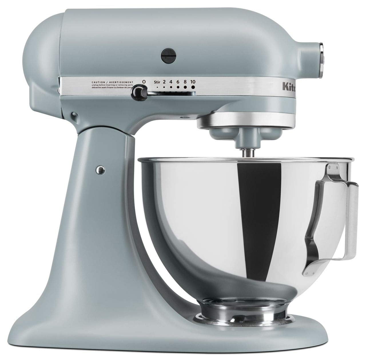 Kitchenaid Rrk150mf Artisan Series 5 Qt Stand Mixer Matte Fog Blue Certified Refurbished Walmartcom Walmartcom