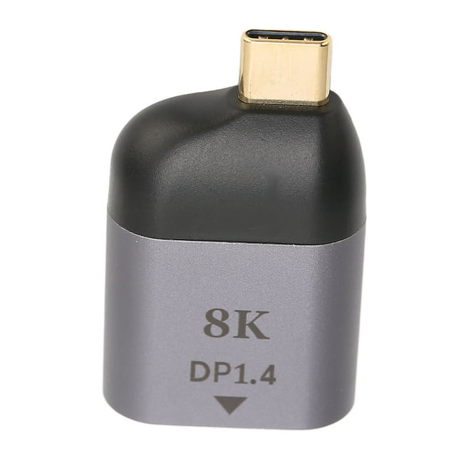 USB C To DP Adapter, USB C To Display Port Adapter Wide Compatibility High Resolution For PC