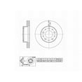 thumbnail image 6 of UltraHC Coated High Carbon Brake Rotor, Front UR004201, Ram ProMaster 2500 2021-2014, 6 of 6