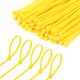 thumbnail image 1 of Armpow Brida con cremallera amarilla de 6 pulgadas, 1000 piezas, 18 libras, brida con cremallera pequeña a mediana, brida de nailon PA66 resistente a los rayos UV para uso en interiores y exteriores,, 1 of 1