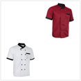 thumbnail image 1 of Ropa de Manga Larga Profesional de 2 Piezas, Uniforme de Hotel, de Café, Baoblaze Chaqueta de chef para hombre, 1 of 8