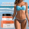 thumbnail image 5 of potrochi Intensive Tanning Gel, Carotene Blackening Gel Bronzes Blackening Cream 100g, 5 of 9