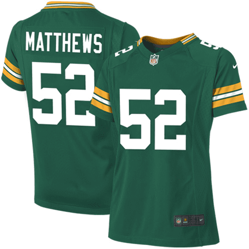 green bay packers clay matthews youth jersey