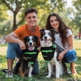thumbnail image 3 of Dog Bandana 1 Pack,Black Halloween Bats with Green Bandanas for Dogs,Cat Bandana,Small/ Large Dog Bandana 2 Size,Dog Bandanas Girl Boy, 3 of 5