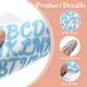 thumbnail image 3 of Paquete de 608 8 Hojas Stickers de Letras Brillantes Autoadhesivos Azul, 3 of 6