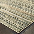 thumbnail image 2 of Oriental Weavers Bowen Area Rug 1332J Casual Ivory Lines Banded, 2 of 2