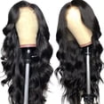 thumbnail image 5 of Kokovifyves Beauty Tools Wig Women's Wavy Long Curly Hair with Natural Bangs In The Center, 5 of 8