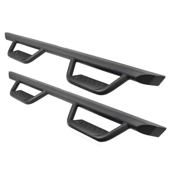 Go Rhino D224506T Dominator Xtreme D2 Side Steps with Rocker Panel Mounting Bracket Kit For Jeep 18-24 Wrangler