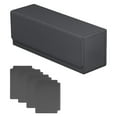 thumbnail image 2 of DYNWAVECA Trading Card Deck Box Container Premium Holds 400 Cards TCG Card with Baffle Gray A, 2 of 10