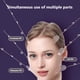 thumbnail image 5 of 20 unidades de cintas adhesivas para lifting facial, transparentes e invisibles, en forma de V, con 8 tiras., 5 of 13