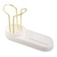 thumbnail image 1 of Estante para fregadero, soporte de esponja lavable desmontable, soporte de cepillo a prueba de humedad, contenedor de almacenamiento, herramientas de limpieza, accesorios de escurridor, blanco Speravity HA012607-01B, 1 of 7
