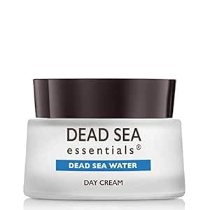 Dead Sea Essentials Water Day Cream for Face, Hydrating Moisturizer for Women, Cruelty Free - 1.69 Fl oz, 50 ml