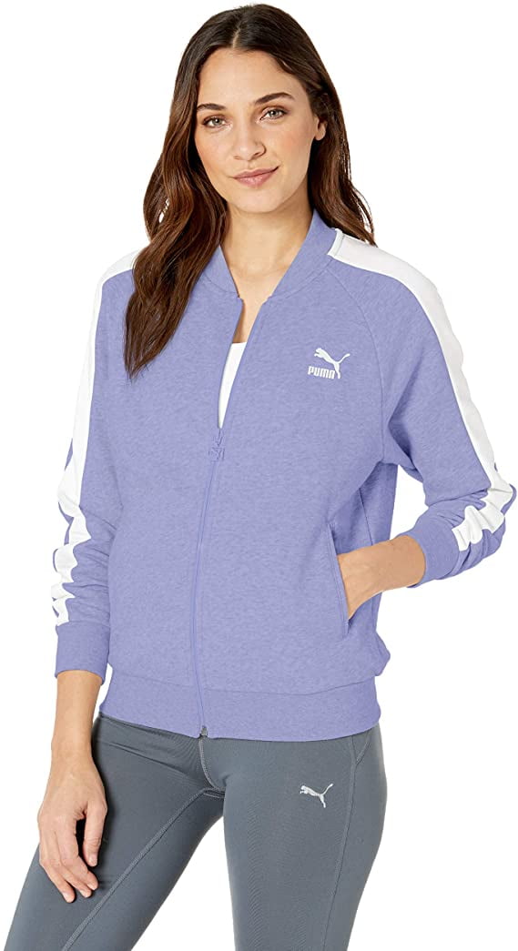 PUMA Women's Classics T7 Track Jacket, Sweet Lavender, X-Small - NEW -  Walmart.com