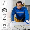 thumbnail image 5 of Uxcell Safety Glasses, Anti-Fog Goggles Protective Scratch Resistant Clear Lens Work Outdoor Eye Protection Lake Blue, 5 of 7