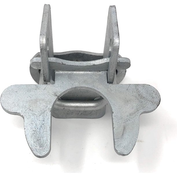 Kennel Gate Latch, 13/8" Frame Galvanized Steel