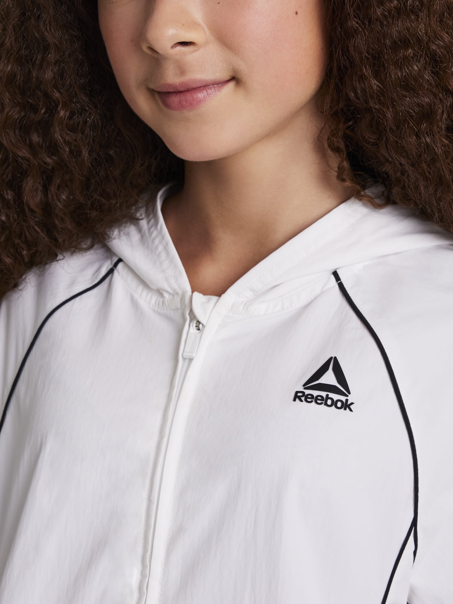 Reebok Girl’s Breeze Full-Zip Jacket, Sizes 4-18