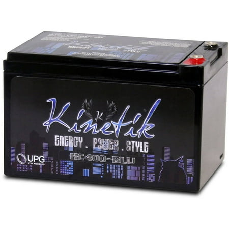 Kinetik 40920 HC BLU Series Battery Power Cells for the Ultimate Car Audio Experience (HC400, 400W, 12A-Hour Capacity, 12V)