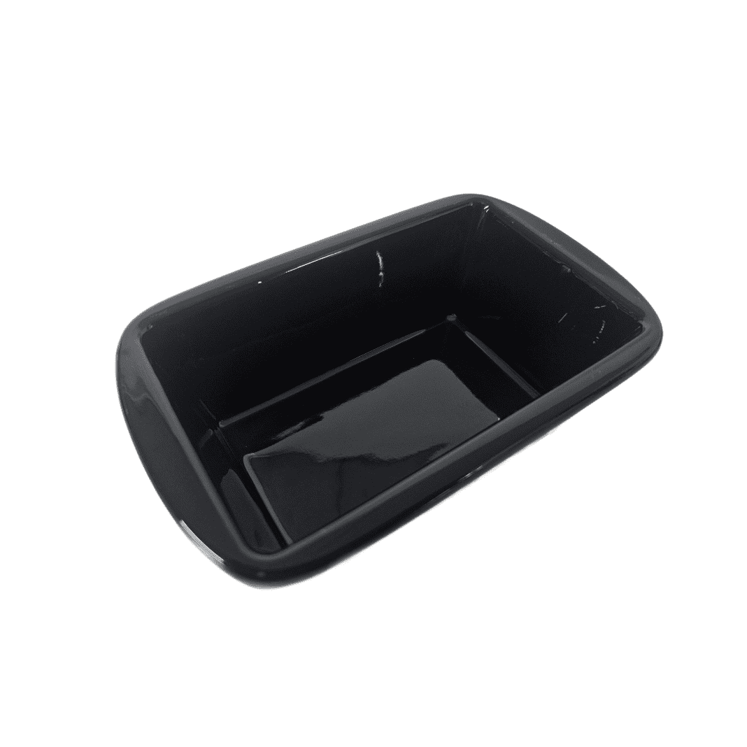Temptations by Tara Whimsical Chef Friends Mini Loaf Pan Holiday Bakeware 12 oz (Black)