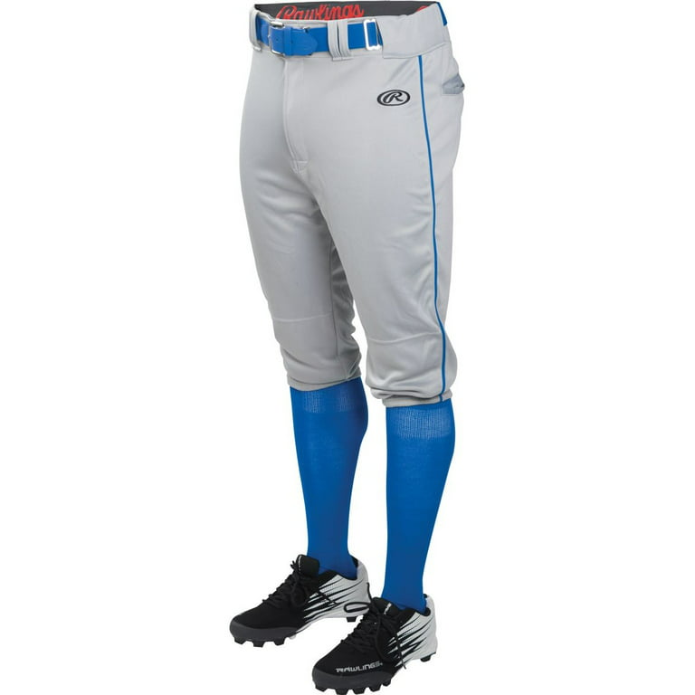 Rawlings Youth Launch 1/8 Piped Knicker Pant | Blue Grey/Royal | XLRG