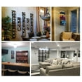 thumbnail image 6 of Sorbus Modern Black Wall Mount Wine Rack, 6-Bottle Holder for Home Bar or Kitchen (3 pack), 6 of 7