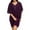 H-Purple, variant on 2025 Women's Club & Night Out Dresses, Dresses Women, Women Casual Loose Work Dresses for Women office Stripe Dot Patchwork V-Neck Womens Dress Short