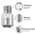 thumbnail image 4 of Uxcell 2 piezas adaptador hembra 5/8"-11 a macho 5/8"-11 adaptador de pulidora conexión herramienta de conversión para amoladora angular, 4 of 6