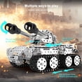 thumbnail image 2 of Juego de rompecabezas de metal HI-REEKE Military Battle Tank modelo 969 piezas, 2 of 7