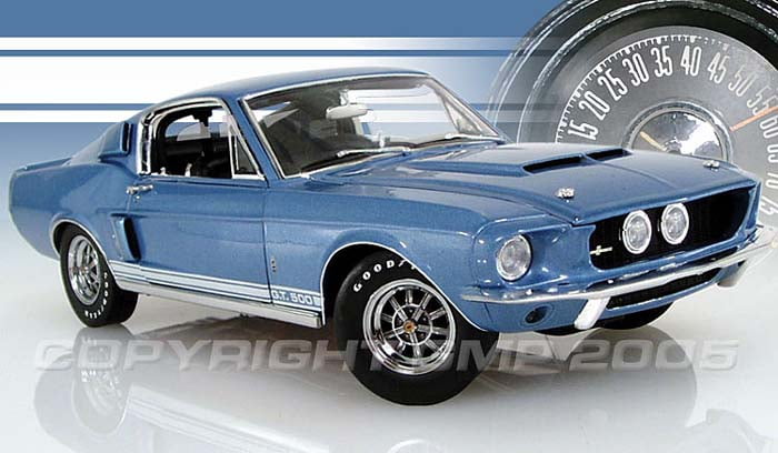 Danbury Mint by GMP 1967 Shelby GT500 EXP Red 1:24 - RARE LE