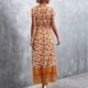 thumbnail image 1 of Vestido de verano floral para mujer, vestido floral para mujer, vestido floral con escote en V para mujer, vestido floral con rendimiento inigualable, 1 of 6