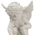 thumbnail image 5 of Northlight Reaching Cherub Angel Outdoor Garden Statue - 12", 5 of 6