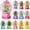 Multicolour, variant on 36pcs Cute Dome-Top Candy Treat Bags - Colorful Assorted Party Bags with Candy Clips & Greeting Cards, Perfect for Birthdays, Carnivals & Holiday Celebrations, Easter & Valentine's Day Gift Bags