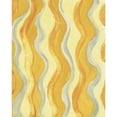 thumbnail image 3 of Medley, Elizabeth 12x14 Black Modern Framed Museum Art Print Titled - Yellow and Gray Waves, 3 of 5