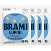 BRAMI Lupini Beans Snack, Sea Salt & Vinegar , 7g Plant Protein, 0g Net Carbs , Vegan, Vegetarian, Keto, Plant Based