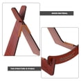thumbnail image 2 of Violin Stand Ukulele Storage Rack Ukulele Display Tool Violin Floor Stand Rack, 2 of 8