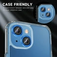 thumbnail image 5 of Dteck for iPhone 14 Plus Camera Lens Protector, for iPhone 14 Camera Lens Protector, Individual Metal Anti Scratch HD Clear Case Friendly Tempered Glass Camera Cover,Blue, 5 of 6