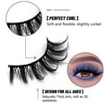 thumbnail image 2 of EIMELI 7 Pairs Eyelashes Cat Eye Lashes 3D Natural False Fluffy Wispy Natural Cross Eyelash Extension Makeup, 2 of 5