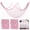 Light Pink, variant on 2 Pcs Fish Net Decorations, 39x78 Inch Cotton Nautical Themed Fishing Net, Wall Hanging Photo Display Fishnet for Coastal Bedroom Bathroom, Pirate Hawaiian Beach Under The Sea Party Decor, Light Pink