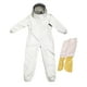 thumbnail image 2 of Chaqueta de apicultura Traje de protección de apicultura Mono con guantes Apicultor Guantes de lona XL, 2 of 9