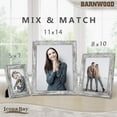 thumbnail image 5 of Icona Bay 8x10 Pony Gray Picture Frame, Rustic Style, 1 Pack, Barnwood Collection (US Company), 5 of 6