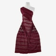thumbnail image 2 of Zelouf Leap Fringe Glitter Lace  , Sewing, DIY, Crafts Fabric by the Yard, Merlot Delight, 3 Yard, 2 of 2