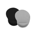 thumbnail image 1 of 2pzs Mousepad Tapete Ergonomico De Antideslizante Raton Negro/Gris, 1 of 4